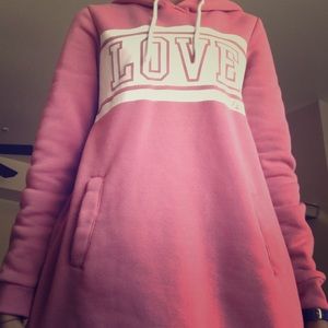 Dress hoodie “Love”